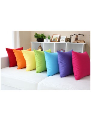 Plain Color Cushion Covers - Select color and size