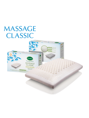 Latex Pillow - Massage Classic - 40cm X 65cm X 14cm