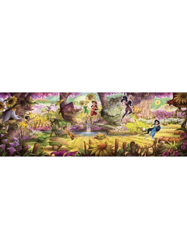 Wallpaper Fairies Forest - Size:368X127cm